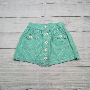 3/4 Mini Boden Polka Dot Skirt